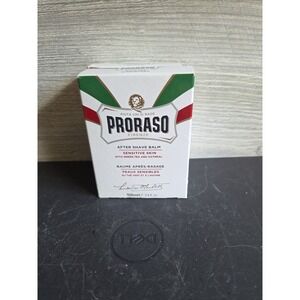 2 PRORASO After Shave Balm Sensitive Skin Green Tea & Oatmeal 3.4 Fl Oz E6